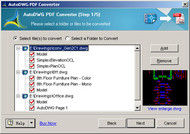 ACAD DWG PDF Converter Pro screenshot